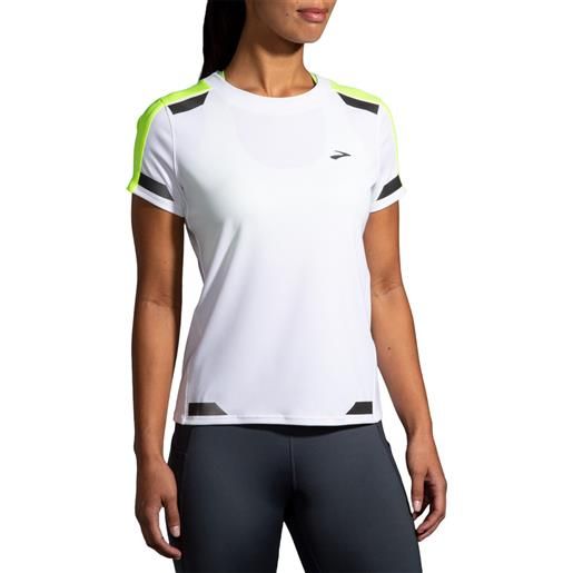 BROOKS t-shirt running donna run visibile short sleeve