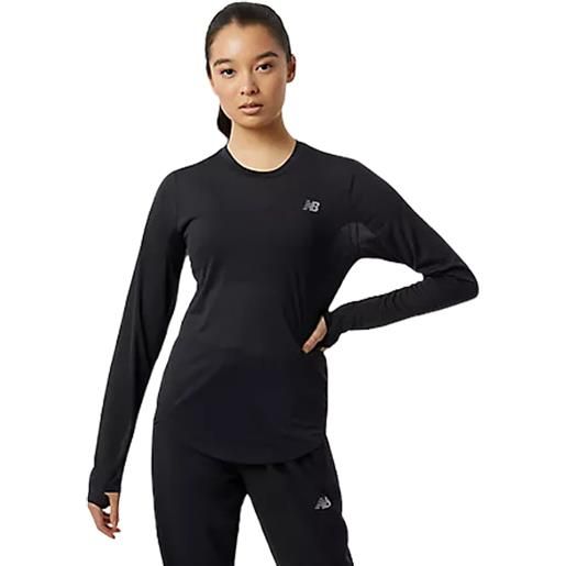 NEW BALANCE maglia running donna accelerate long sleeve top