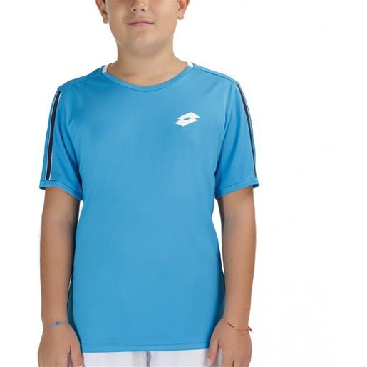 LOTTO t- shirt bambino tennis squadra ii - blue bay