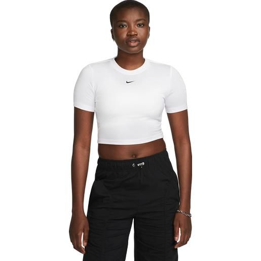 Nike w nsw essential slm crop t shirt donna