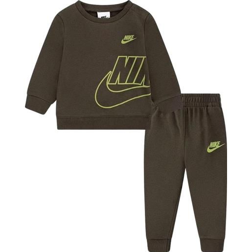 Nike b nsw ft icon crerw set tuta neonato