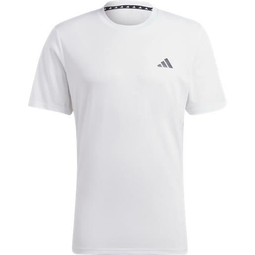 Adidas train essentials comfort training tee t shirt running uomo