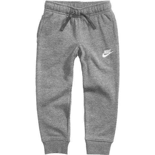 NIKE pantalone bambino nike fleece rib - colore gray