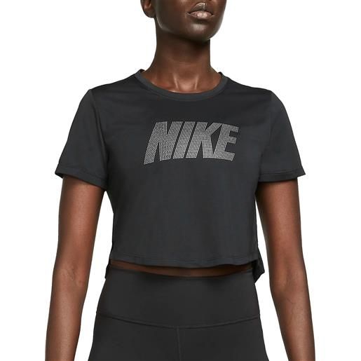 NIKE t-shirt crop donna dri fit one