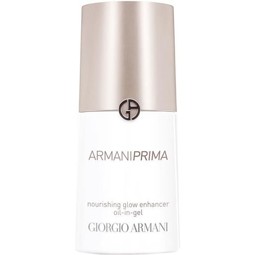 Armani prima - nourishing glow enhancer oil-in-gel olio viso illuminante 30 ml