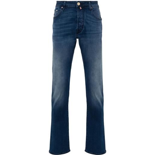 Jacob Cohën jeans bard limited edition slim a vita media - blu