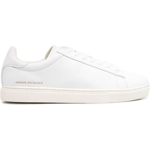 Armani Exchange sneakers con logo - bianco