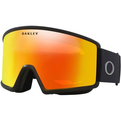 Oakley target line l ski goggles oro fire iridium/cat3