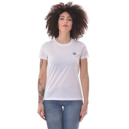 PETER HADLEY WOMAN t-shirt bianca in cotone