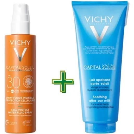 Vichy cell protect spf 30 200ml+ doposole 100 ml