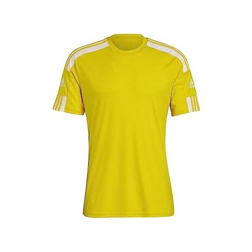 adidas squadra 21 short sleeve jersey t-shirt, team navy blue/white, xl unisex - adulto