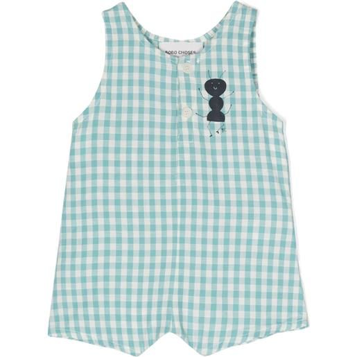 BOBO CHOSES baby ant vichy woven playsuit