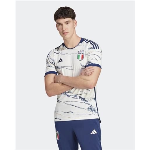 Italia italy figc adidas maglia calcio uomo bianco 100% poliestere aeroready hs9896