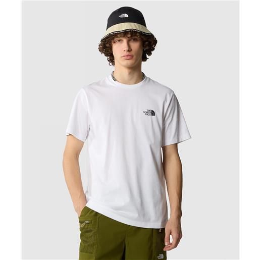 The north face t-shirt simple dome bianca uomo