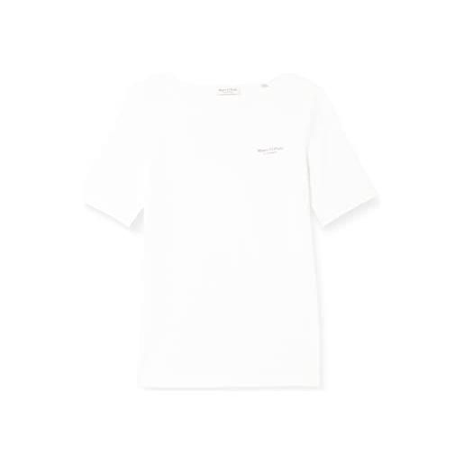 Marc O'Polo b01218351003 t-shirt, bianco, xxs donna