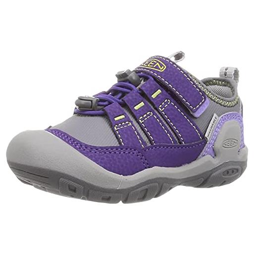 KEEN unisex knotch hollow sneaker, tillandsia - primula da sera viola, 27/28 eu