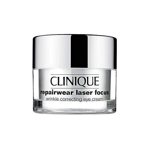 Clinique crema antirughe, repairwear laser focus wrinkle correcting eye cream, 15 ml