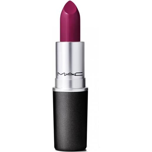 Mac cosmetics satin lipstick rossetto satinato - rebel