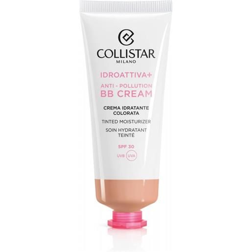 COLLISTAR idroattiva+ anti pollution bb cream spf30 - crema idratante colorata 50 ml - medio