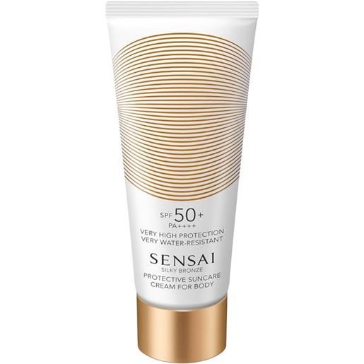 KANEBO sensai silky bronze spf50+ - protective suncare cream for body - crema solare corpo 150 ml