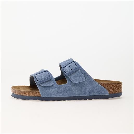 Birkenstock arizona suede leather elemental blue