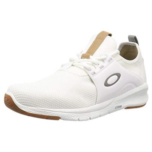 Oakley asciutto, scarpe da ginnastica uomo, bianco, 44.5 eu