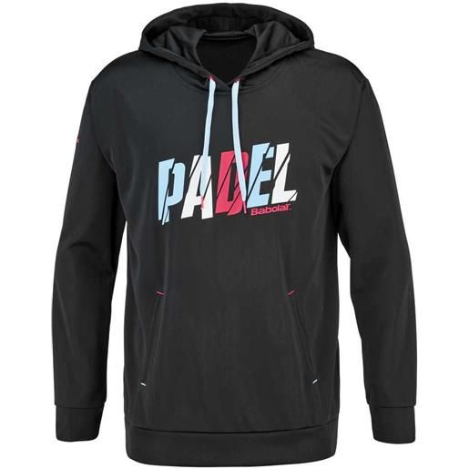 Babolat padel hoodie nero l uomo