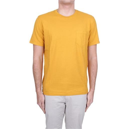Bl'ker t-shirt manica corta uomo giallo