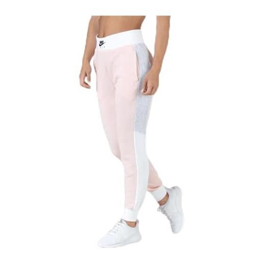 Nike w nsw air pant bb - pantaloni da donna, donna, bv4775 682, rosa/beige (echo pink/birch heather)/bianco, m