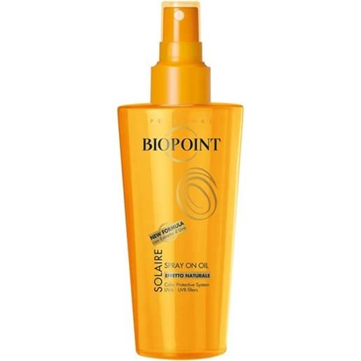Biopoint solaire spray on oil 100ml