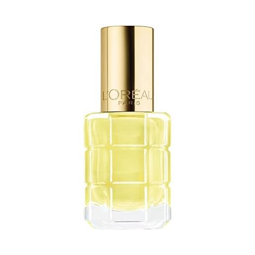 L'Oréal Paris color riche colore ad olio smalto per unghie, arricchito da olii preziosi, b07 jaune citron