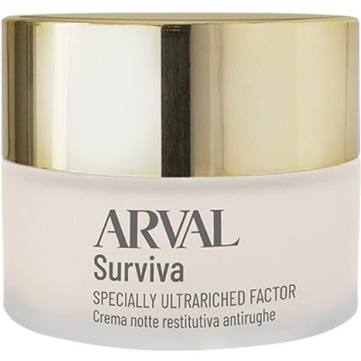 Arval specially ultrariched factor 50ml tratt. Viso notte antirughe