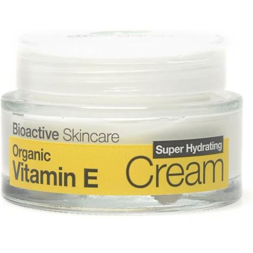 OPTIMA NATURALS Srl dr organic - vitamin e super hydrating cream crema super nutriente 50ml