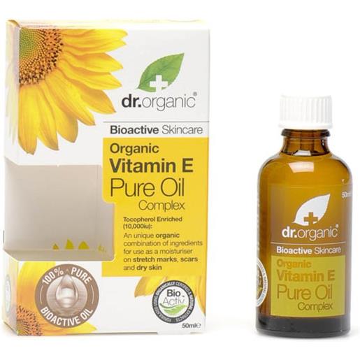 OPTIMA NATURALS Srl dr organic - vitamin e pure oil complex lenitivo e nutriente per la pelle da normale a secca 50ml