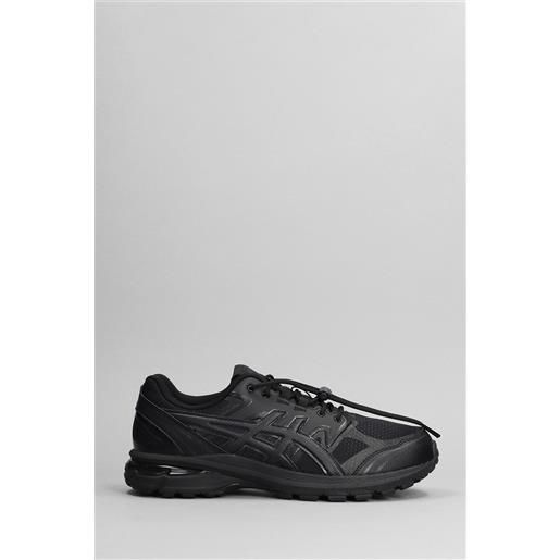 Asics x Comme des GarÃ§ons shirt sneakers gel-terrain in pelle e tessuto nero