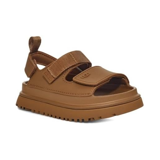UGG goldenglow, sandali a ciabatta, bisonte marrone, 21 eu