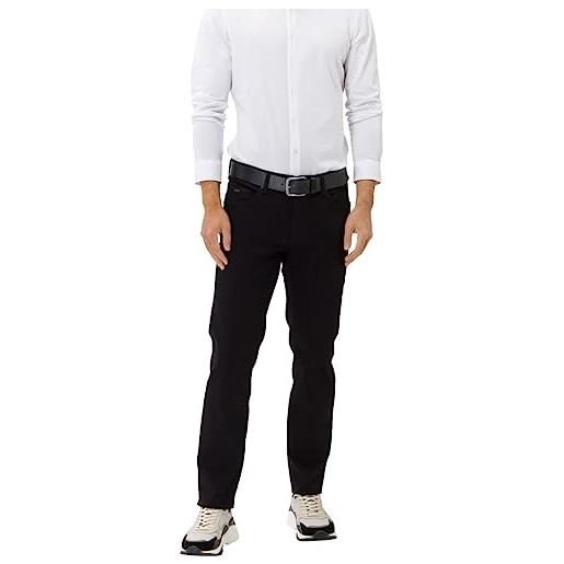 BRAX style cadiz masterpiece: jeans moderni five pocket, perma black, 40w x 36l uomo