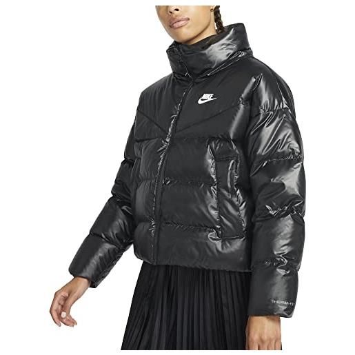 Nike giacca da donna sportswear therma-fit city series nera taglia l cod dh4079-010