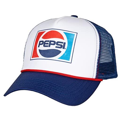 H3 SPORTGEAR pepsi classic logo cappello trucker regolabile blu, blue, taglia unica
