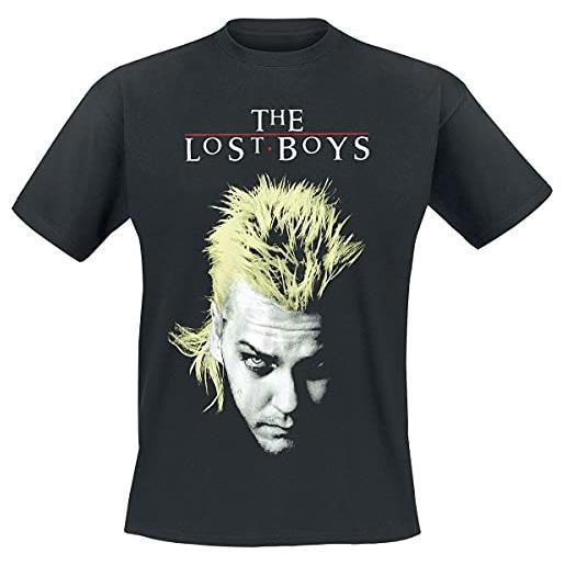 The Lost Boys lost boys-t-shirt-david and logo, nero, l uomo