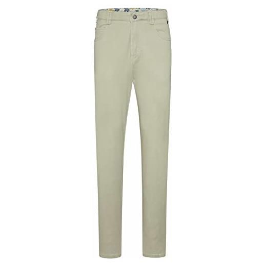 MEYER pantaloni da uomo diego - chino estivi in twill - taglia 30, colore beige
