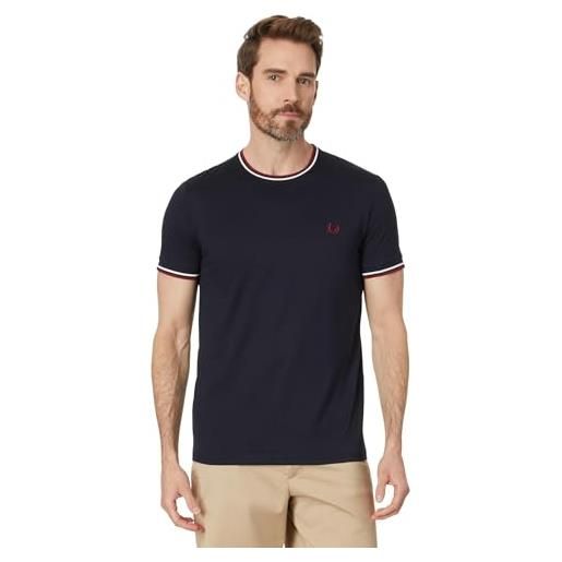 Fred Perry twin tipped t-shirt canottiera, t55, xl uomo