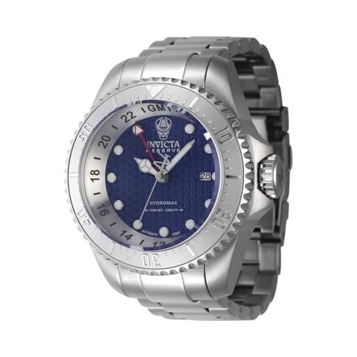 Invicta reserve - hydromax 45916 blu orologio uomo automatico - 52mm