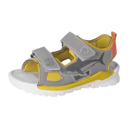 RICOSTA sandali da ragazzo dive, scarpe estive per bambini, larghezza: medio, lavabili, meteor giallo 460, 32 eu