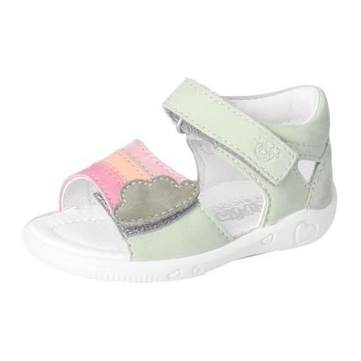 RICOSTA sandali da ragazza tia, scarpe primi passi per bambini, larghezza: medio, bianco 810, 25 eu