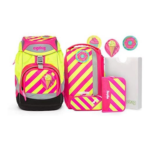 Ergobag strahlebär kinder-rucksack, neon pink