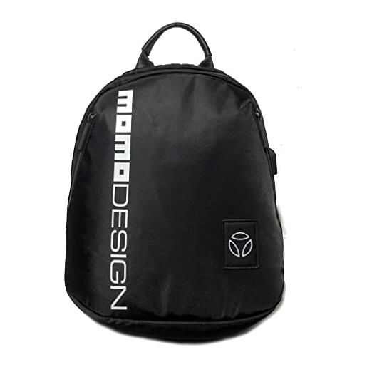 MOMO Design momodesign zaino uomo backpack mo-01ic profondità 17 cm larghezza 28 cm altezza 40 cm nero profondità 17 cm larghezza 28 cm altezza 40 cm poliestere