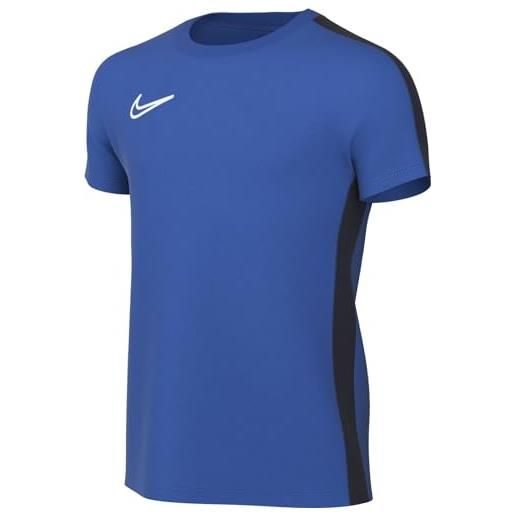 Nike unisex kids short-sleeve soccer top y nk df acd23 top ss, royal blue/obsidian/white, dr1343-463, s