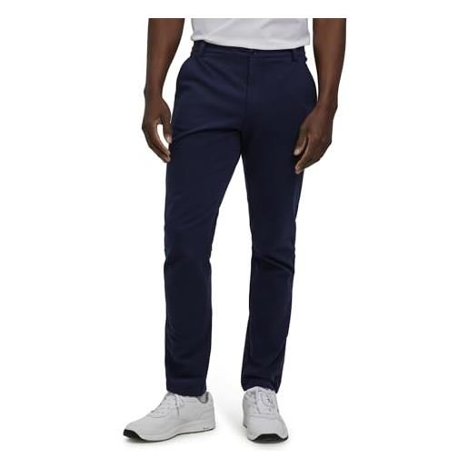 Falke golf chino m tr cotone filo funzionale asciugatura rapida 1 pezzo, pantaloni uomo, blu (space blue 6116), 50