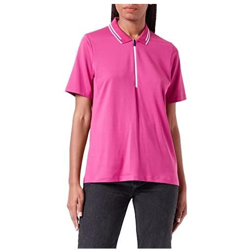 Falke golf poloshirt w ts cotone filo funzionale asciugatura rapida 1 pezzo, t-shirt donna, bianco (white 2860), xs